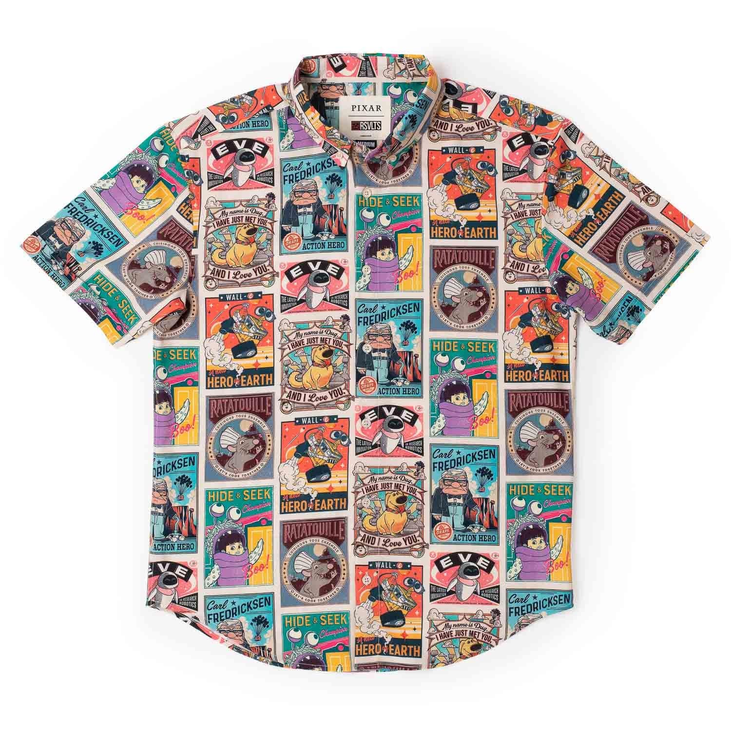 RSVLTS Pixar Fest Posters Short Sleeve Shirt